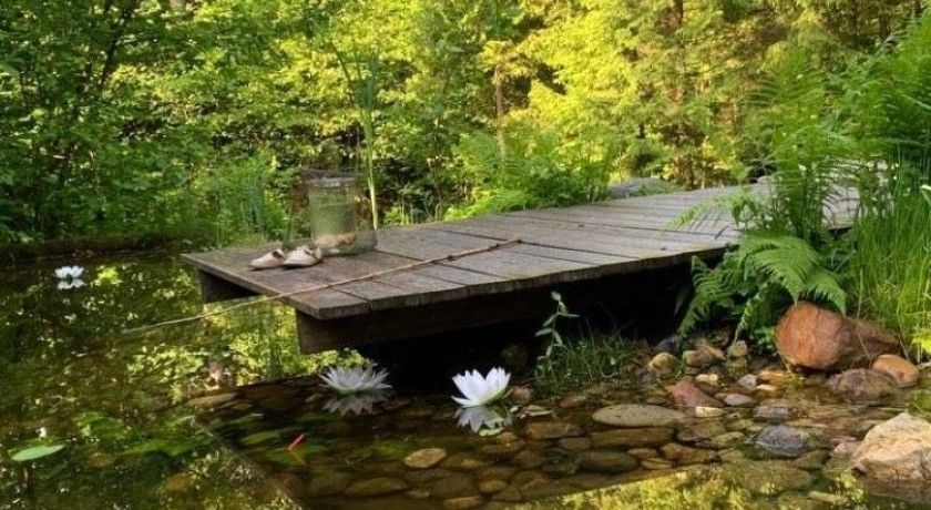 Аренда фотостудии Домик в лесу Зал Пруд и мостки в Москве | Фото 