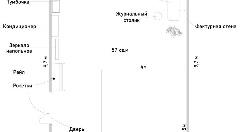 Аренда фотостудии BackG Зал Мини циклорама в Москве | Фото 