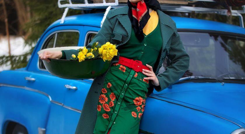 Аренда фотостудии Домик в лесу Зал Ретро-автомобиль "Москвич" в Москве | Фото 