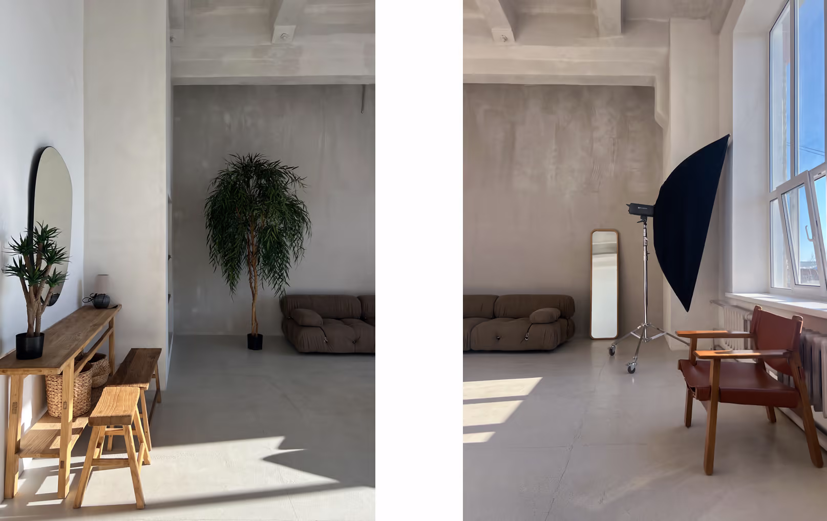 Аренда фотостудии STUDIO FLAT 101 Зал Wabi  В Томске | Фото 