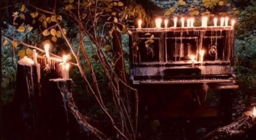 Аренда фотостудии Домик в лесу Зал Пианино в лесу в Москве | Фото 