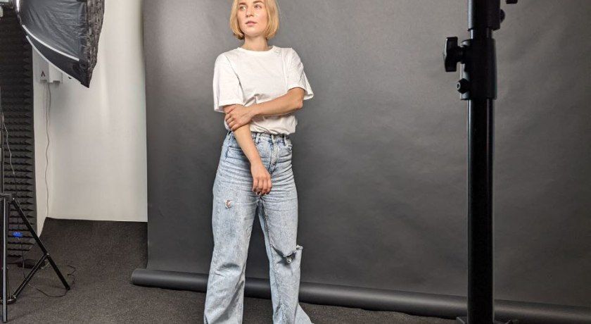 Аренда фотостудии 01 Live Studio Moscow Зал Зеленая циклорама в Москве | Фото 