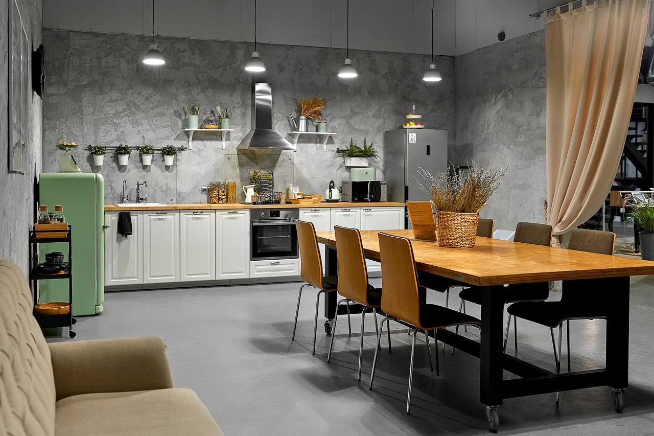 Аренда фотостудии Naked Sky Зал Кухня в Москве | Фото 