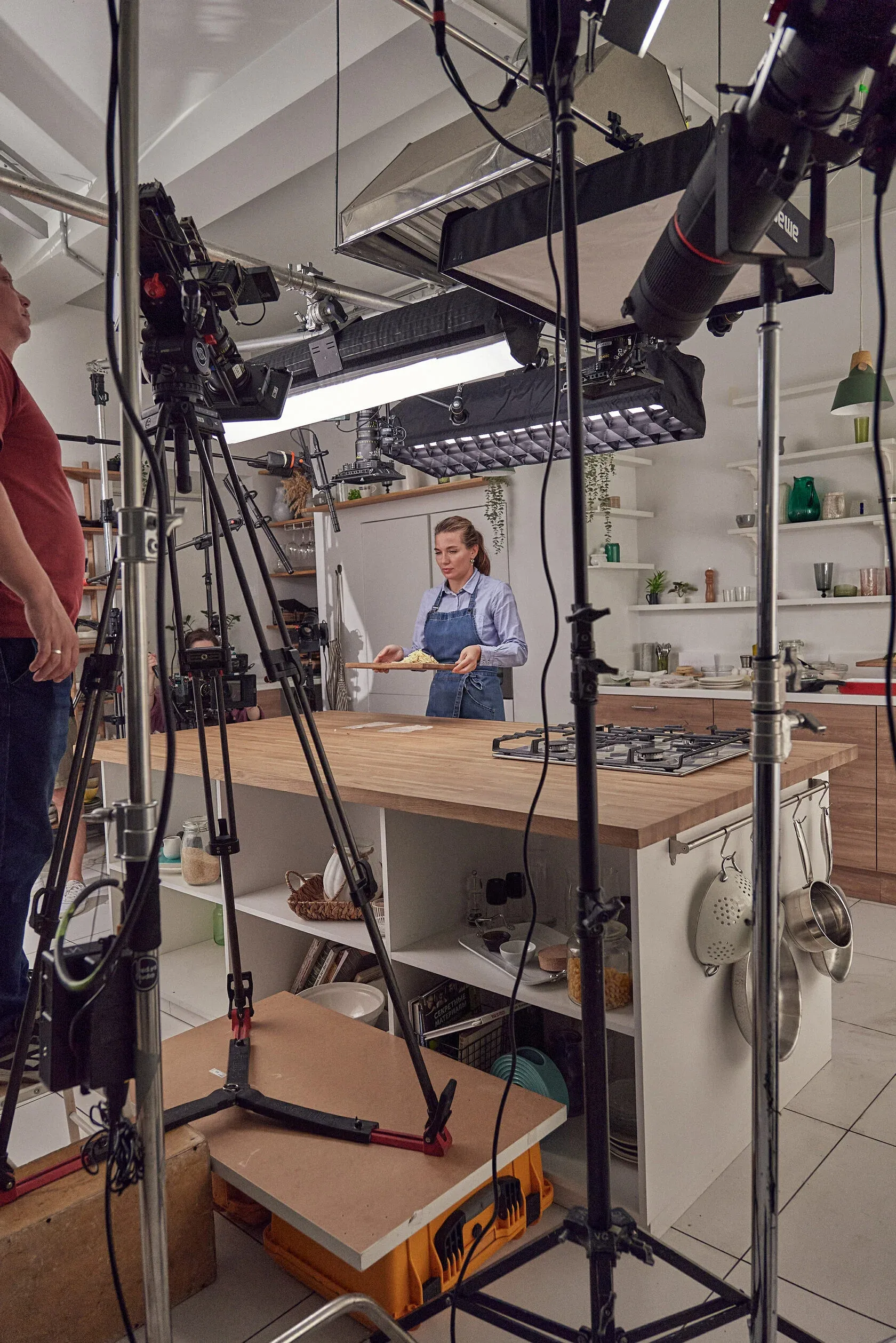 Аренда фотостудии Кулинарная студия для съемок Fed.ya 2.0 Зал Полностью работающая кухня в Москве | Фото 