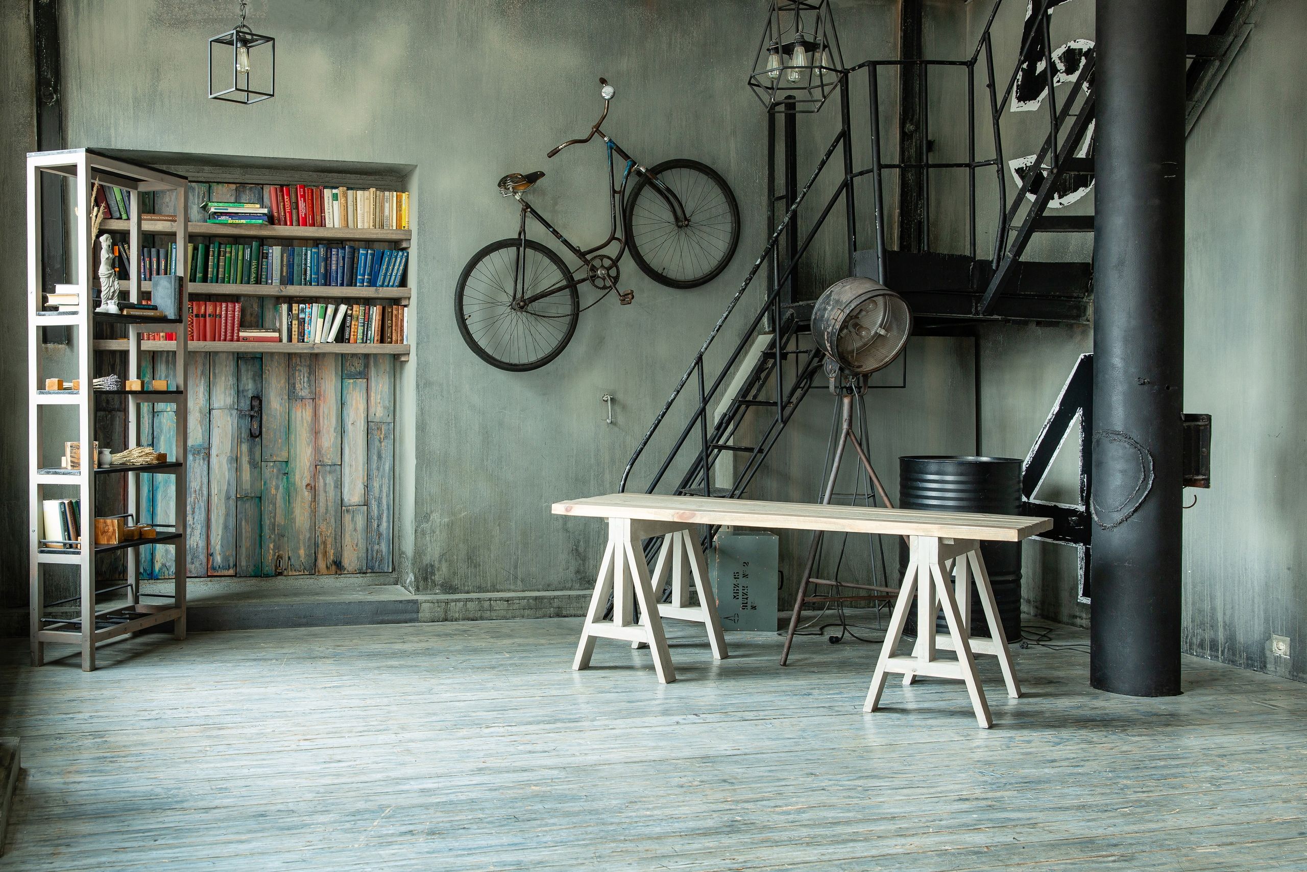 Аренда фотостудии Quattro Fashion Зал Зал Гранж в Москве | Фото 