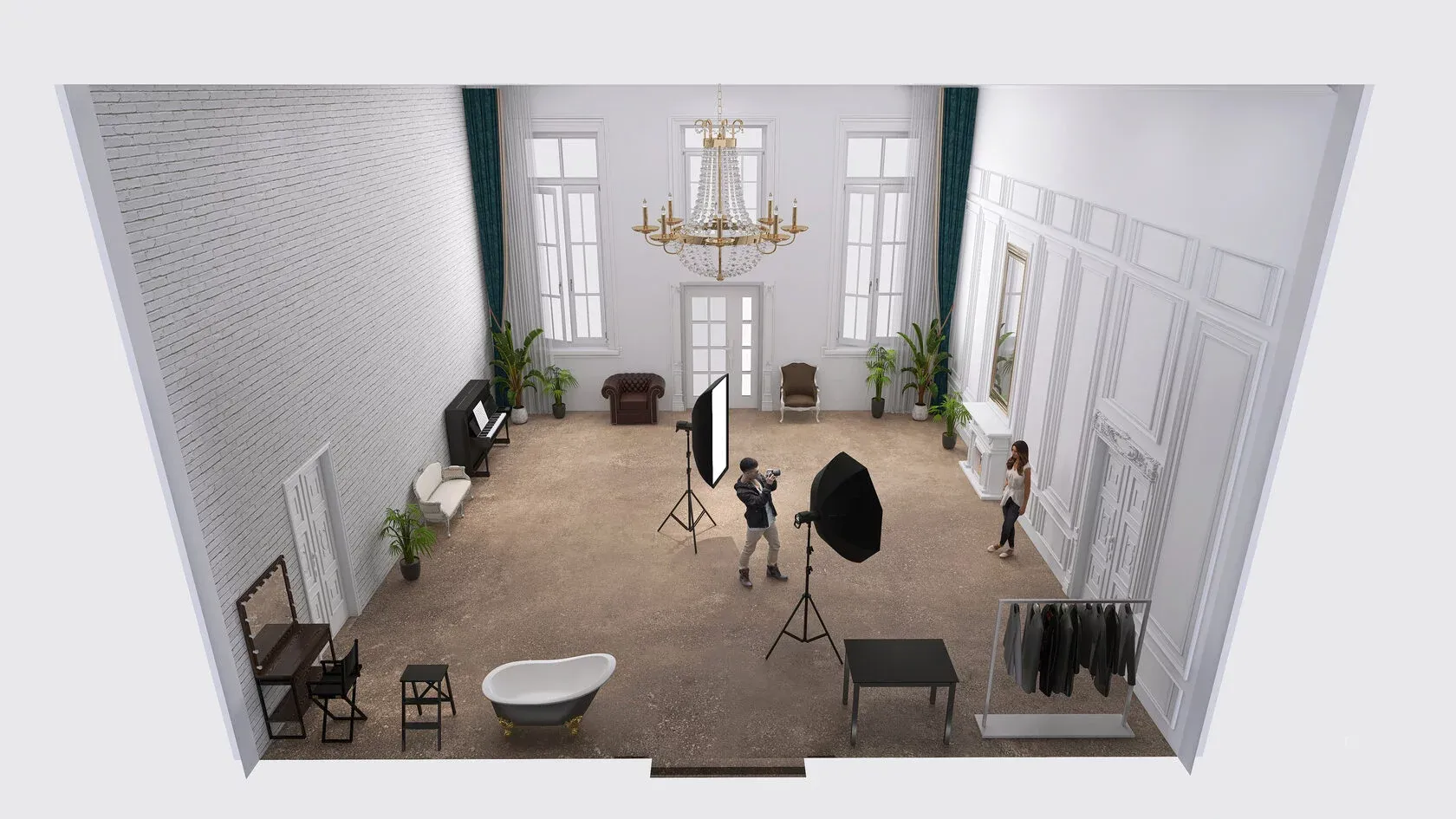 Аренда фотостудии Best Memories Зал КОСМОС в Москве | Фото 