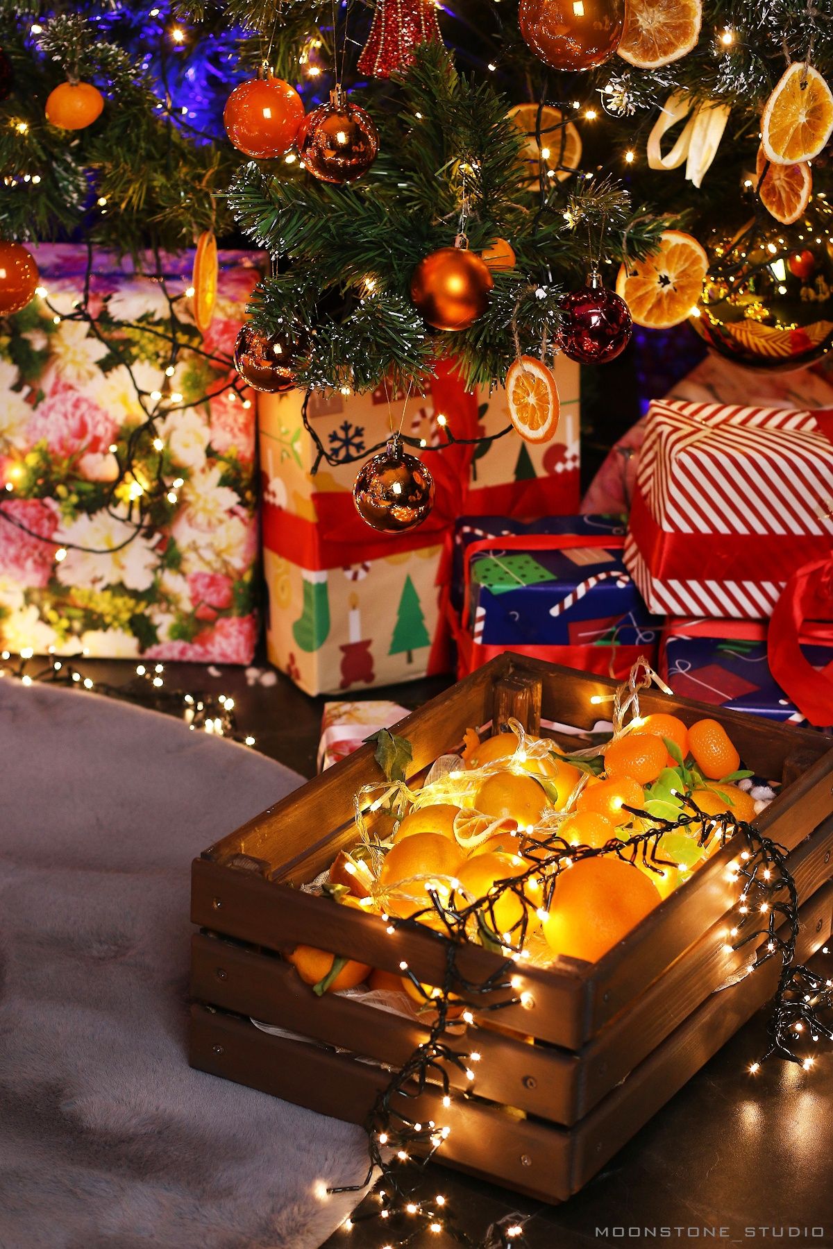 Аренда фотостудии Moonstone Зал Новый Год в Новосибирске | Фото 