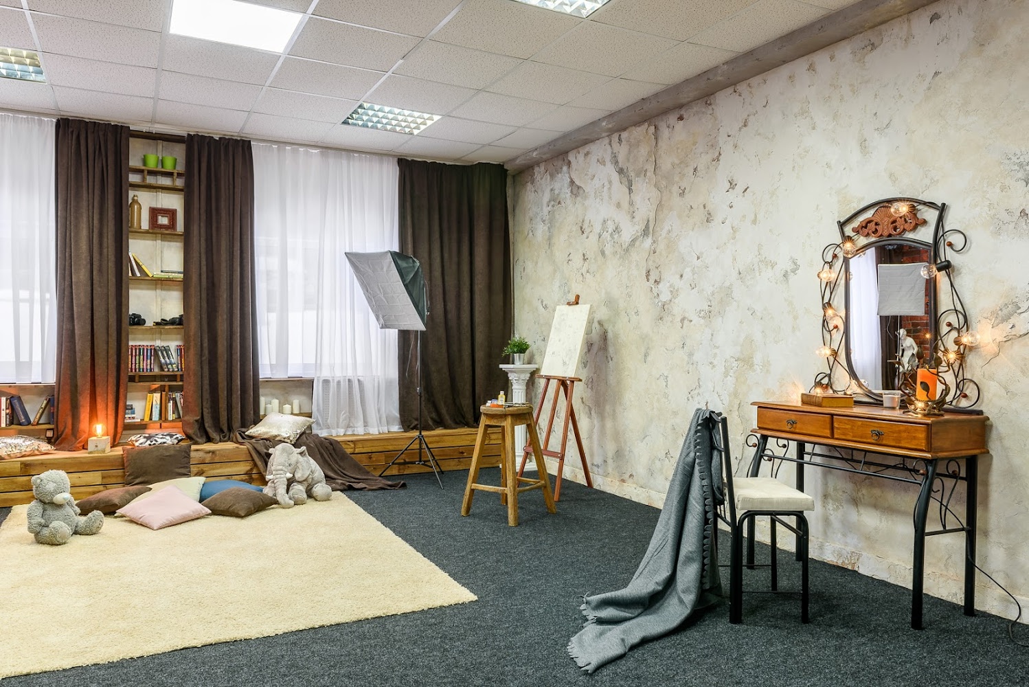 Аренда фотостудии K'MAX Decor location Зал K'MAX Decor location в Екатеринбурге | Фото 